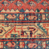 Long handmade wool persian runner traditional oriental rug- 105x320cm