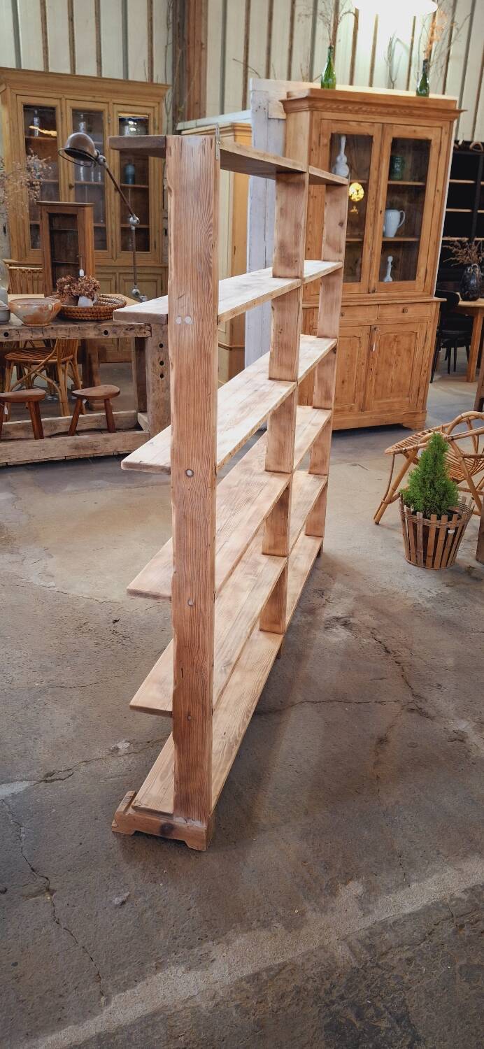 Large old shelf on legs