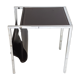 1970 vintage magazine rack side table