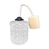 Chiseled glass hanging