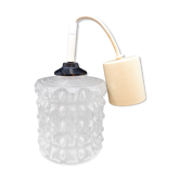Chiseled glass hanging