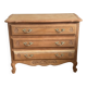 Revisited Louis XV chest of drawers – sanded solid wood – ready to personalize