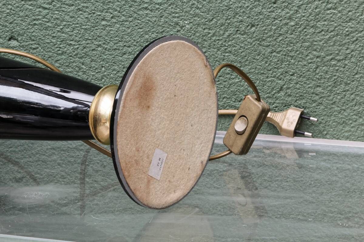 Pied de lampe "Trocadéro" par Robert de Schuytener, années 70-80