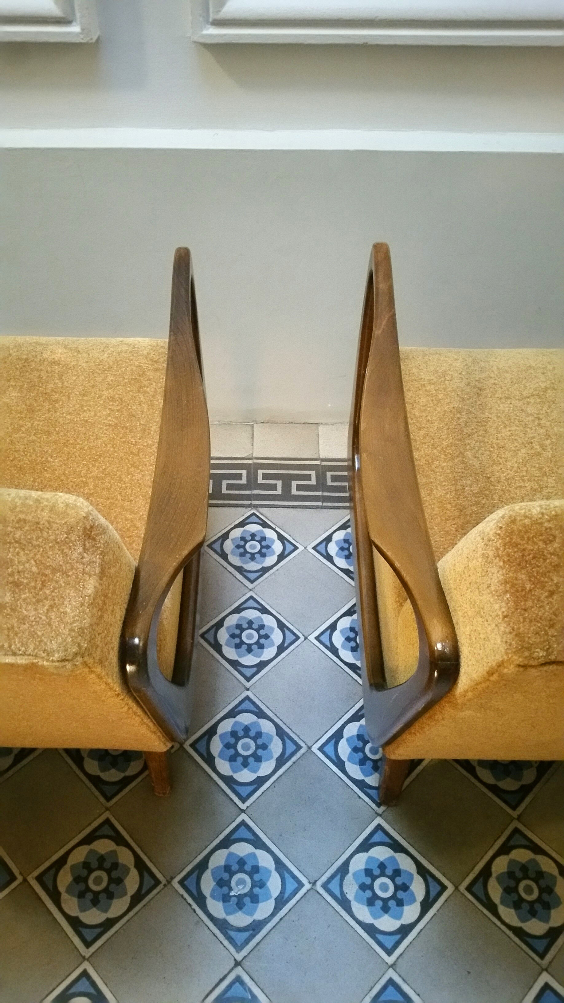 Vintage Scandinavian years 50-60 Boomerang Chair Danish design