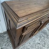 Country-style sideboard in solid oak – 18th century
