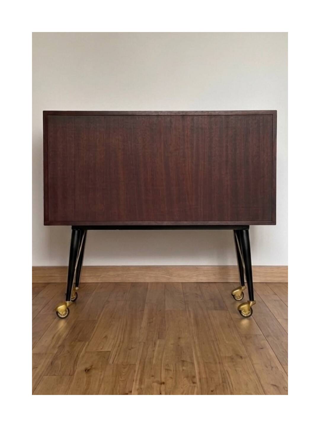 Cabinet Moderniste À Niche Architecturale - Année 60