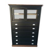 Trade furniture with drawers and sliding doors
