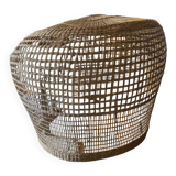 Wicker light fixture