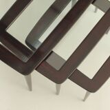 Set of nesting tables by Ico Parisi for De Baggis, Italy, 1955.