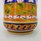 Old apothecary pot, Capsicum ceramic medicine jar. Year 70 80