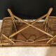 Rattan coffee table