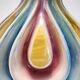 Ceramic Vase Attributed to Italo Casini with Iridescent Colors, Italy