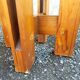 Vintage solid pine stool