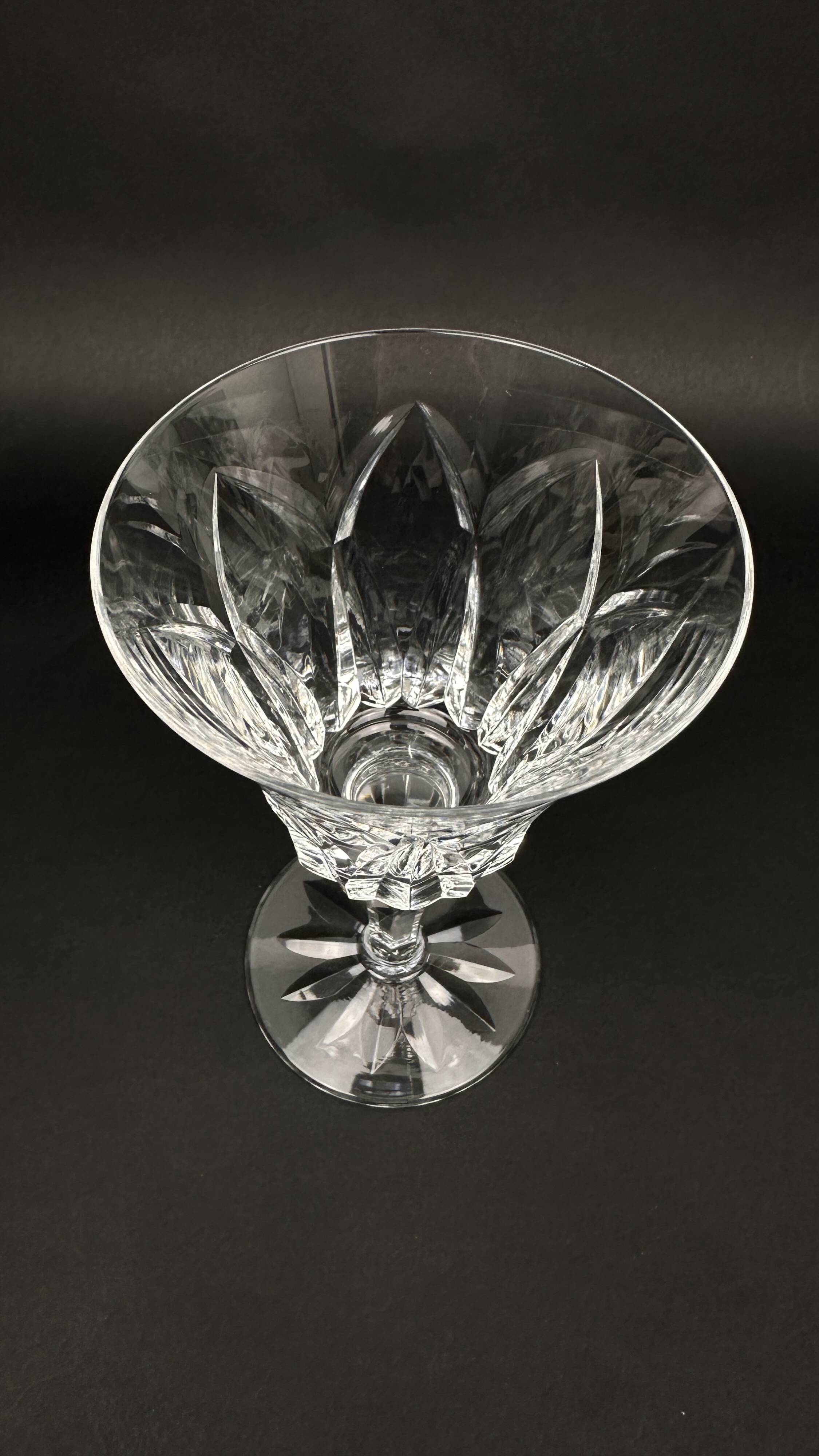 Set of 6 Cristal Saint Louis wine glasses, Camargue model