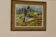 Framed oil on panel "Landscape", Sweden mid 20th century