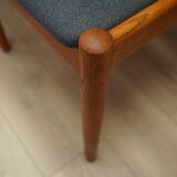 Set of six teak chairs, Danish design, 1970s, designer: Poul M. Volther