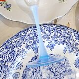 Mismatched antique dinner plates