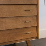 Chest of drawers in oak 50s