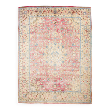 Persian Red & Cream Living Room Carpet, 279x374Cm