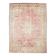 Tapis de salon rouge persan et crème, 279x374 cm