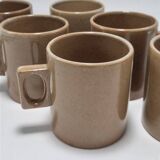 Stoneware mugs