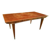 Table à manger extensible en teck verni