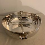 Christofle silver metal caviar service