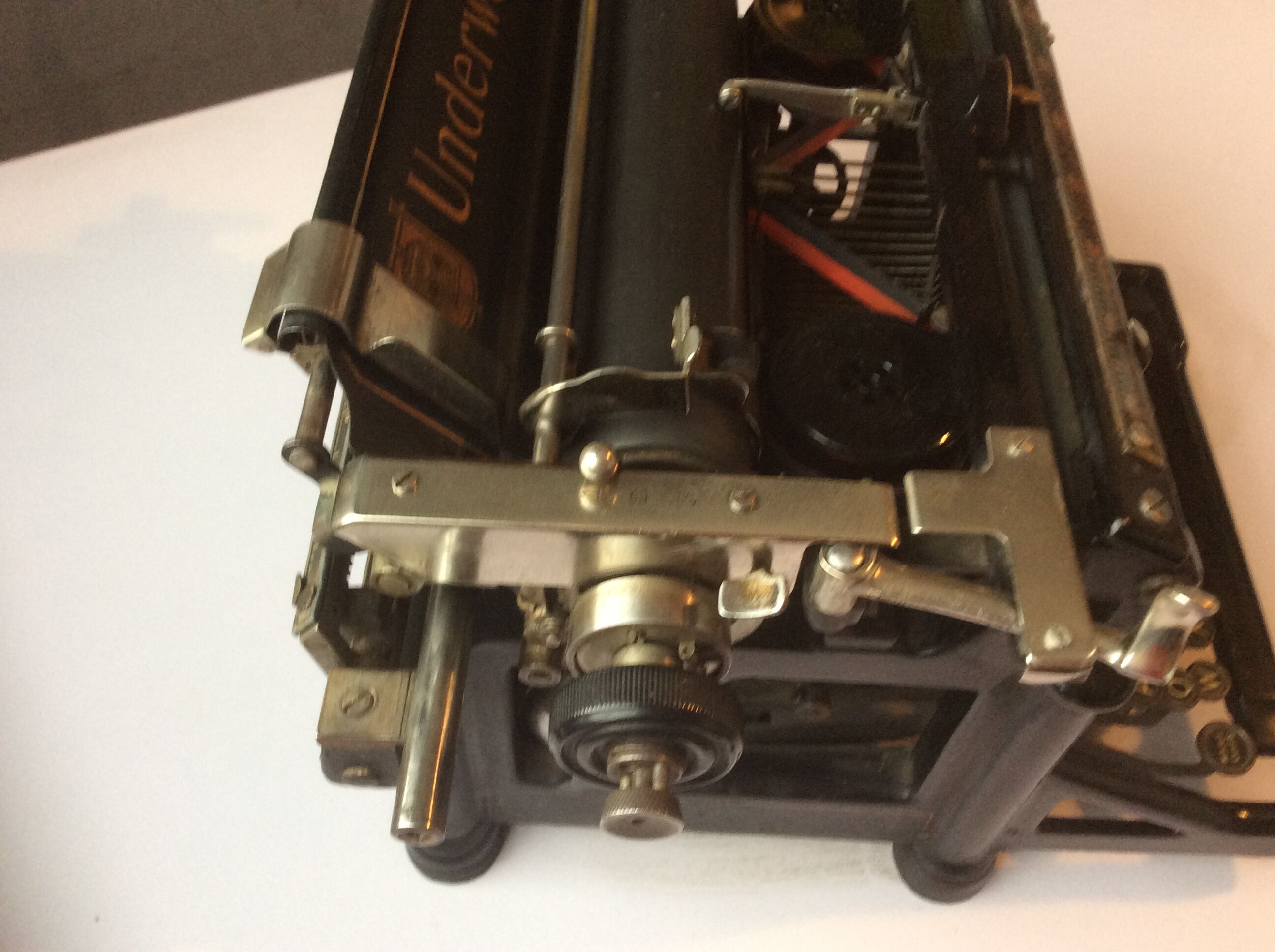 Typewriter old Underwood No. 5