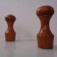 Mid-Century Teak Salt Shaker and Pepper Mill by Zassenhaus, 1960s, Set of 2