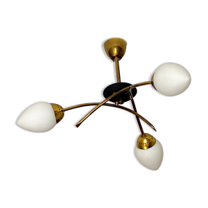 lustre 3 feux moderniste
