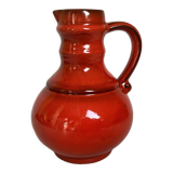 Vase pitcher jug ceramic red style w Germany