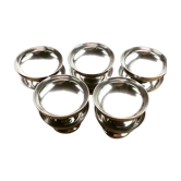 Lot of twelve old stainless steel cups