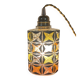 Geometric glass cylinder lamp from the 1970s.