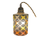 Geometric glass cylinder lamp from the 1970s.