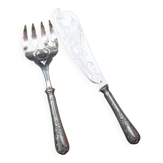 Fish serving cutlery