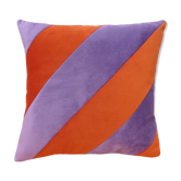 Coussin en velours upcyclé