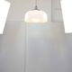 Large Space Age Pendant in White from Guzzini, 1970s