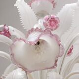 20th Century Modern Venetian Murano Glass Chandelier "Ca'rezzonico", 1960