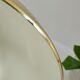 Mushroom-shaped brass table lamp, Italy, 1970s