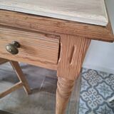 Farmhouse style side table