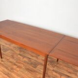 Danish teak extendable dining table
