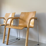Set of vintage Thonet chairs model S320