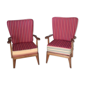 Paire de fauteuils scandinaves