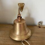 Vintage Solid Brass Wall Bell