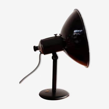 Industrial Czechoslovakian Adjustable Table Lamp, 1960s