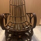 Rotating Rattan Papasan