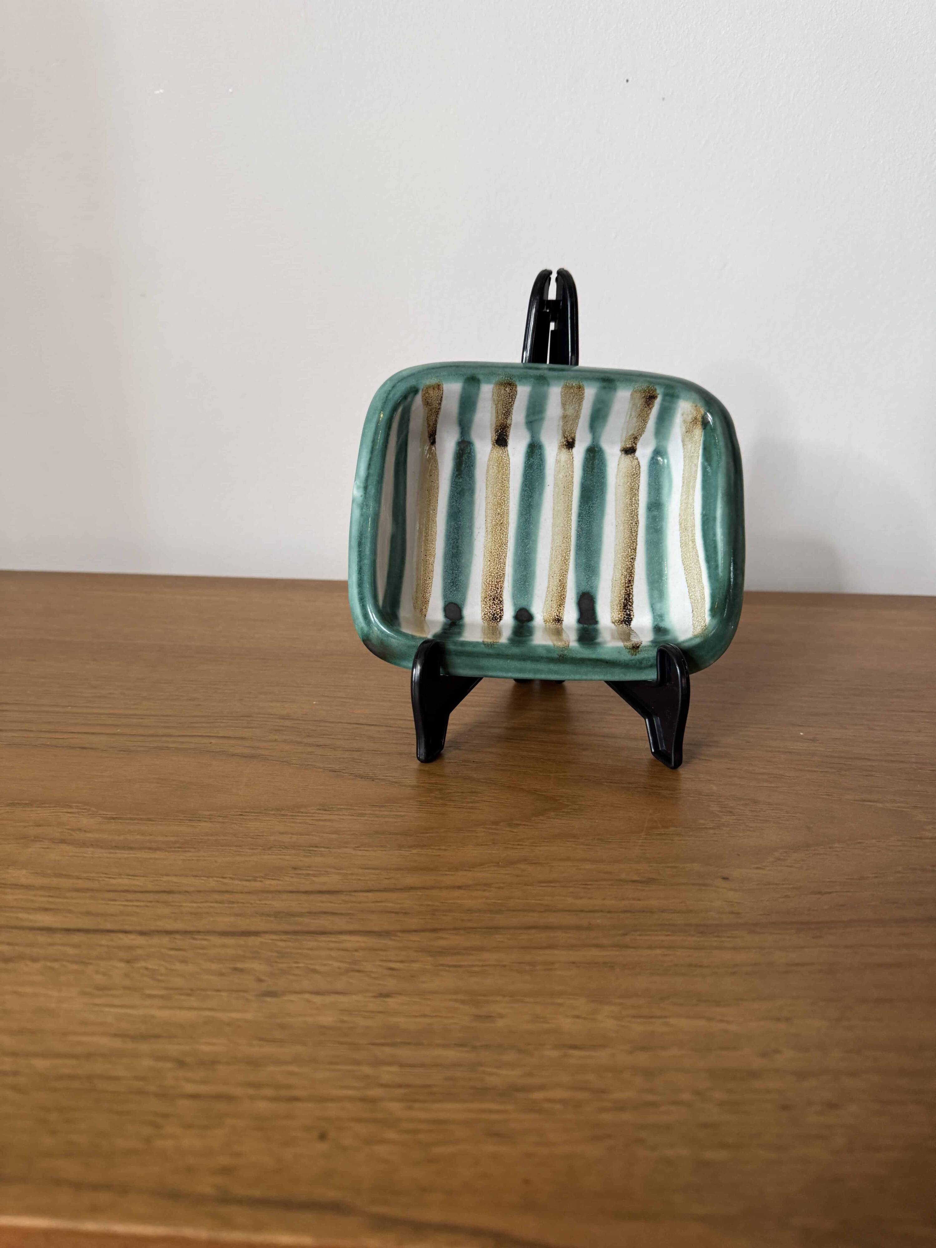 Ceramic pocket emptier by Robert Picault – Stripes pattern