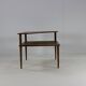 Danish design teakwood minerva corner table by Peter Hvidt & Orla Molgaard-Nielsen