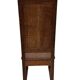 Art Deco High Back chair in oak minimalist design