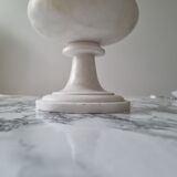 Lampe a poser en albâtre vintage